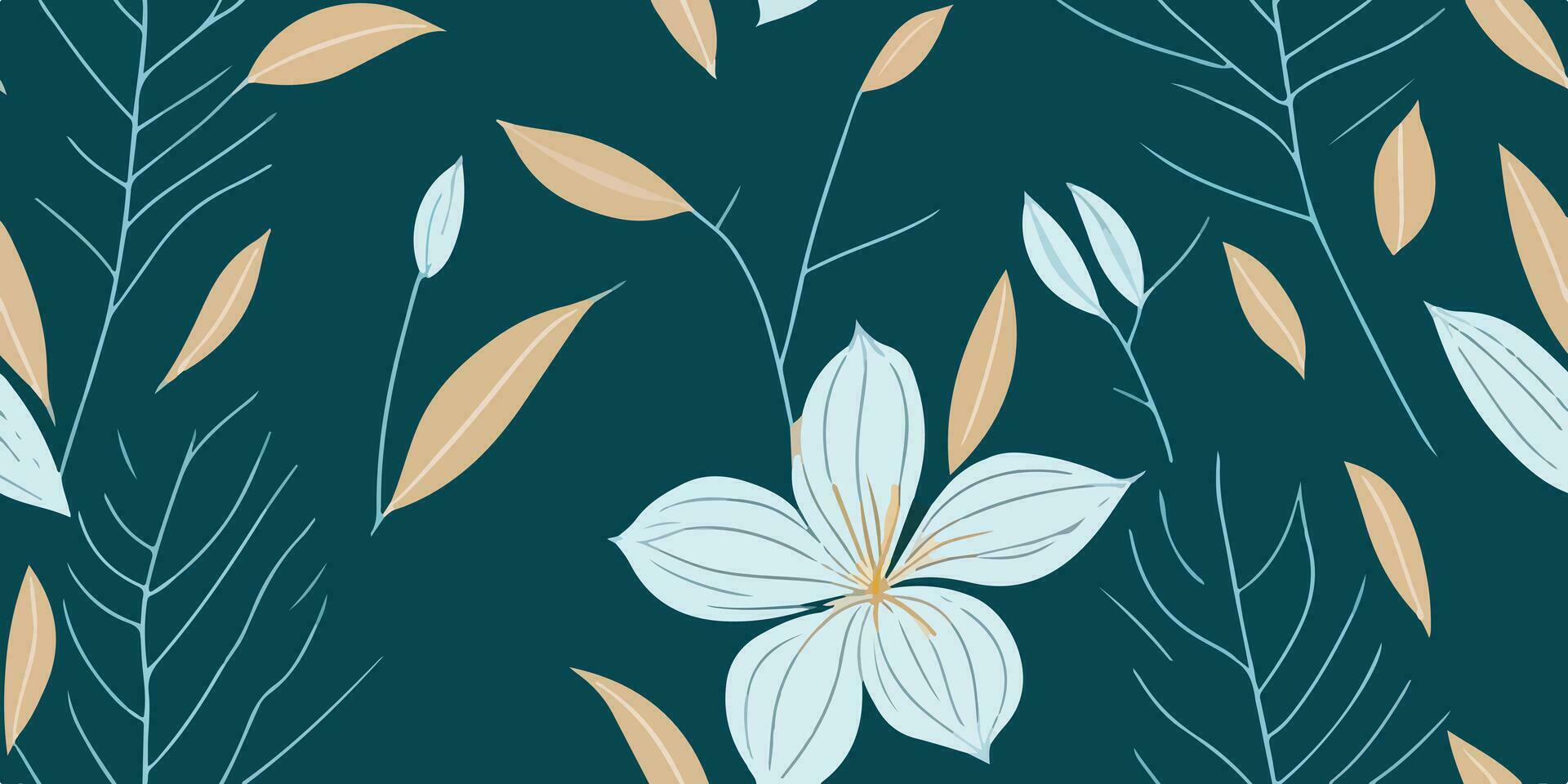 Tropical Rhapsody. Embracing the Allure of Frangipani Flowers in Patterns vector