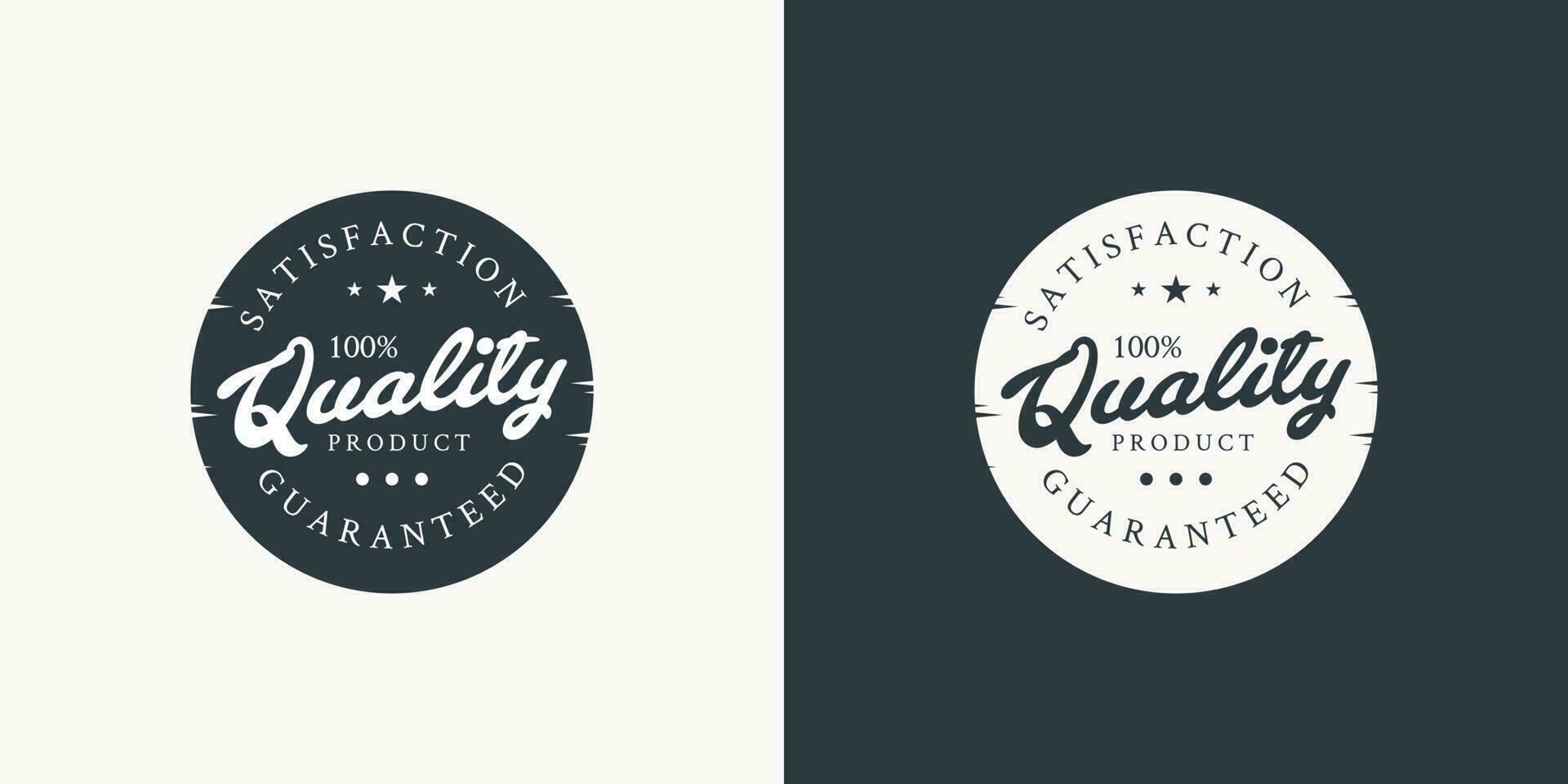 Premium quality label design template vector