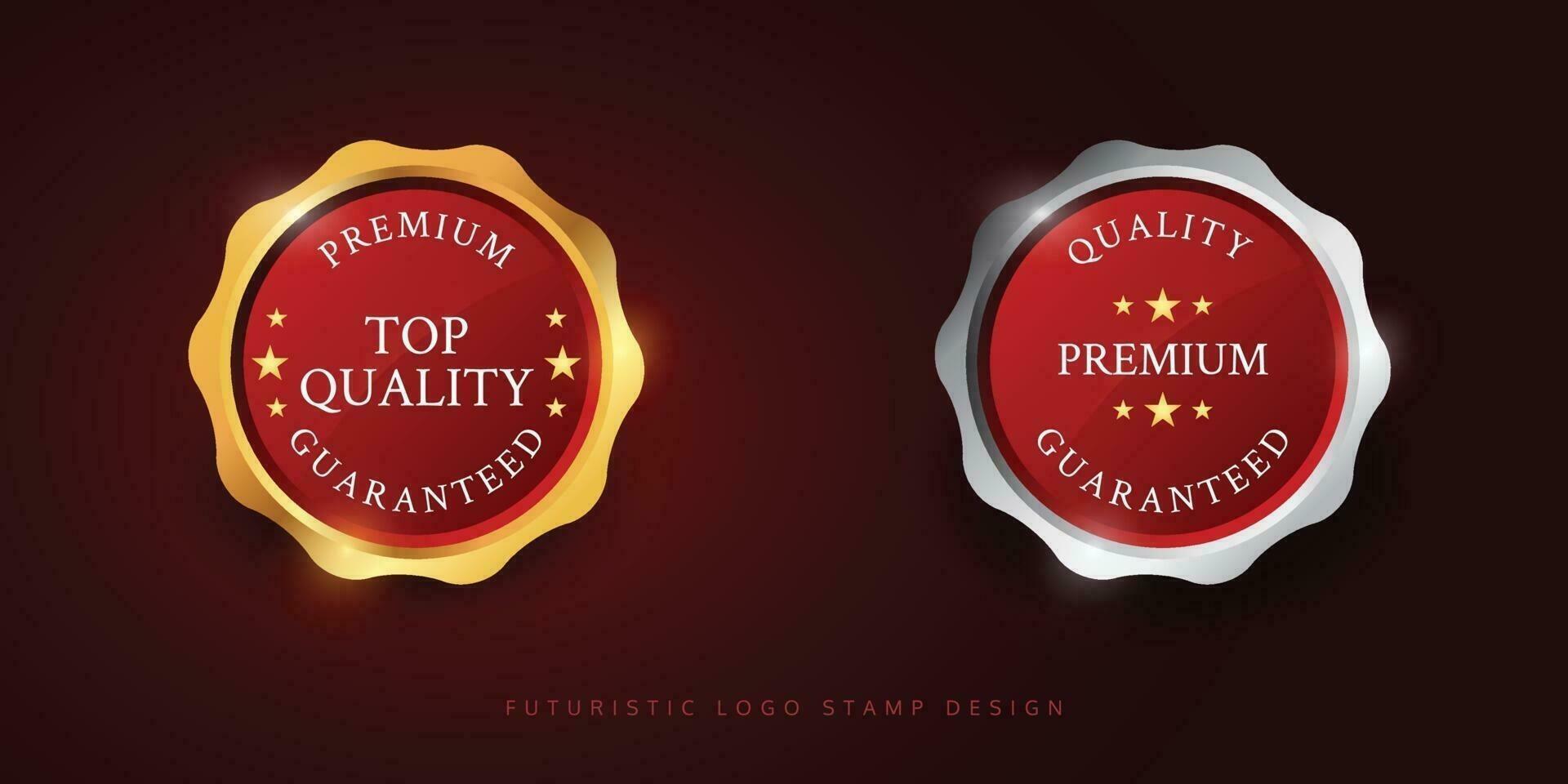 Premium quality label design template vector