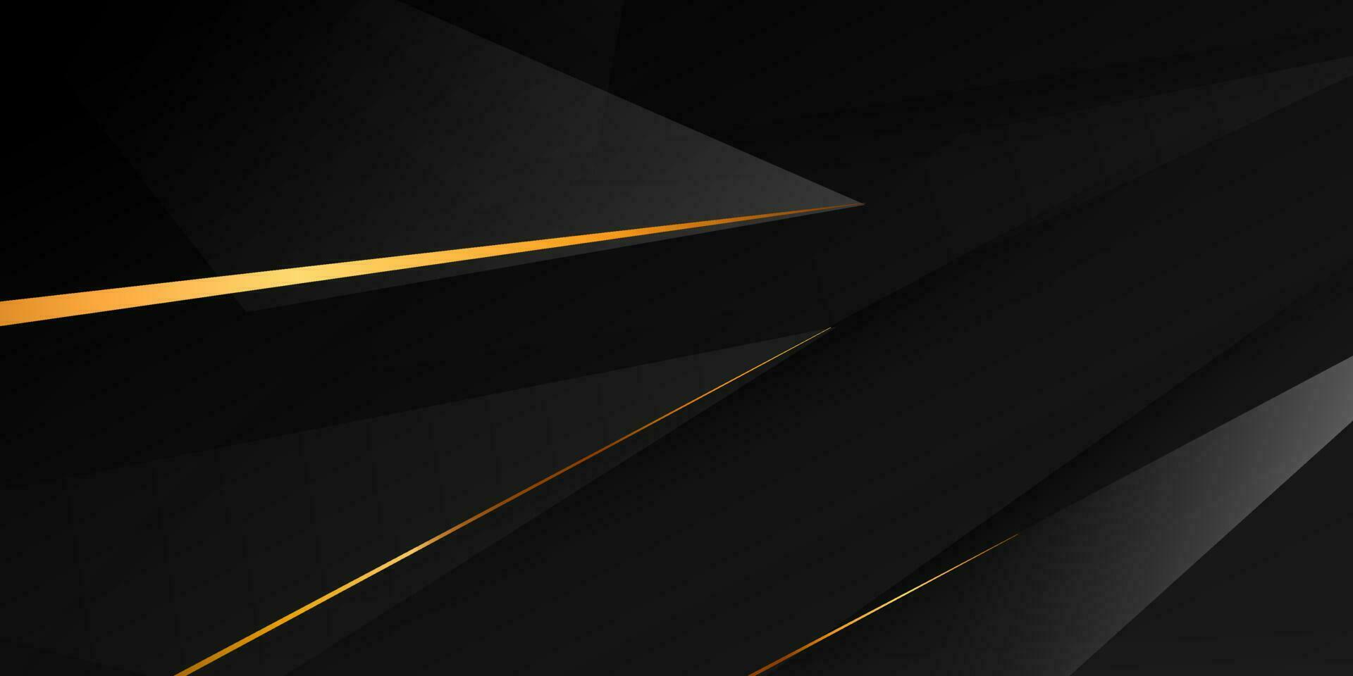 Abstract background gold black poster beauty with VIP luxury dynamic. vector