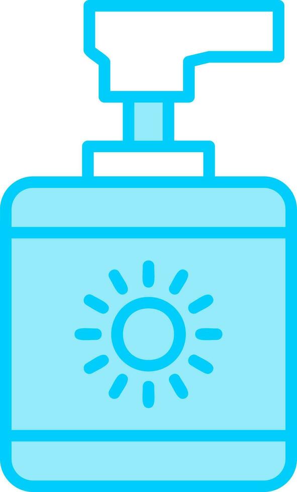 Sunblock Vector Icon