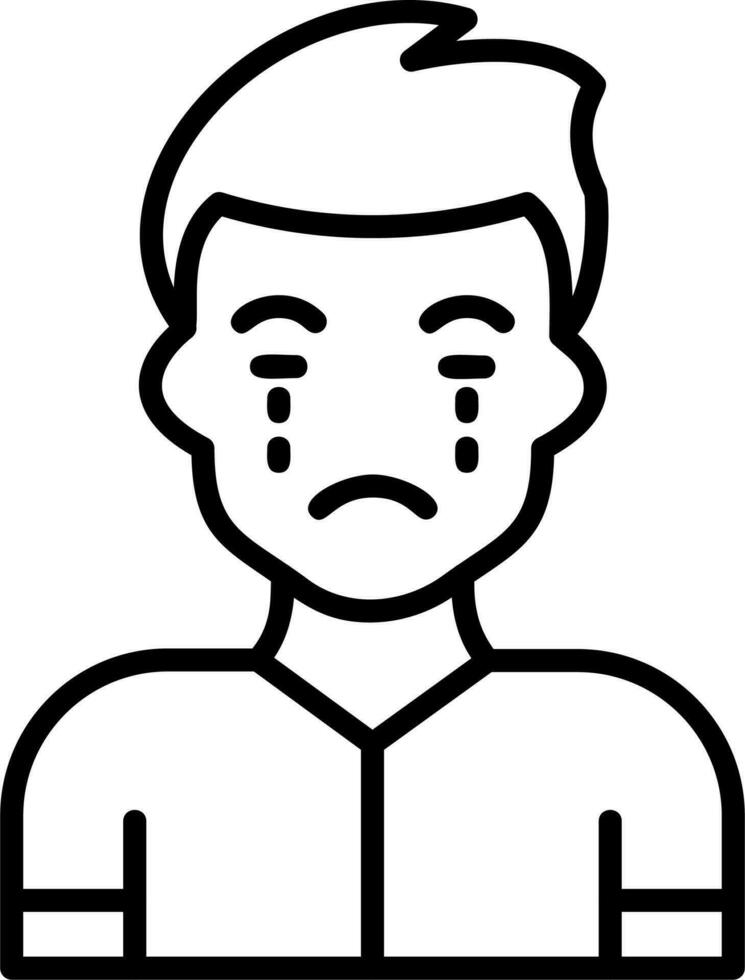 Cry Vector Icon