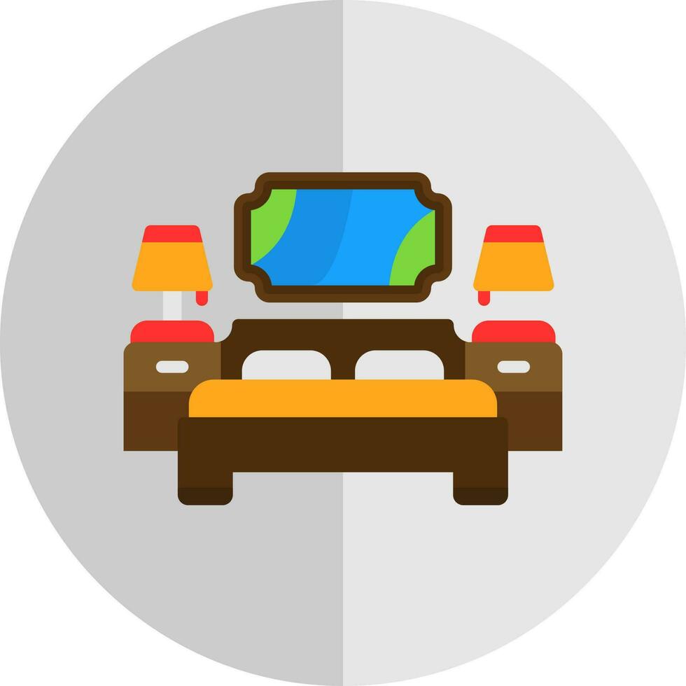 Bedroom Vector Icon Design