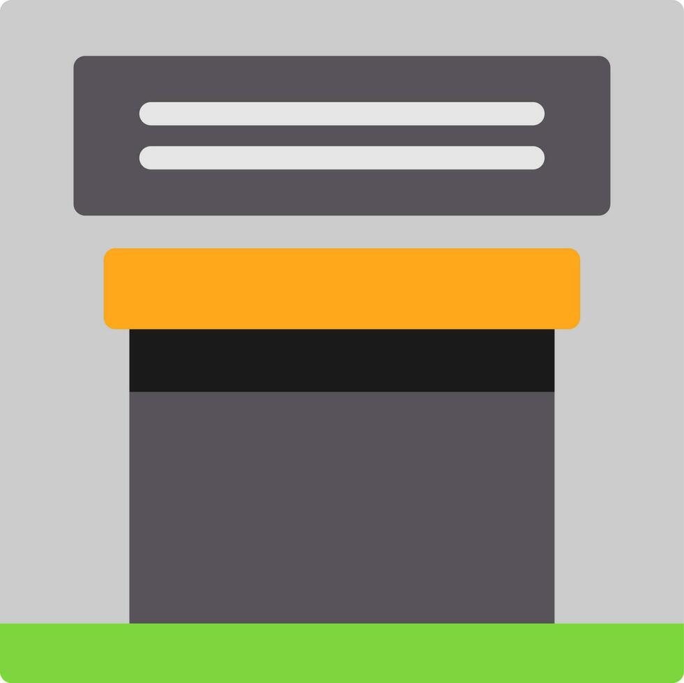 Garage Vector Icon Design