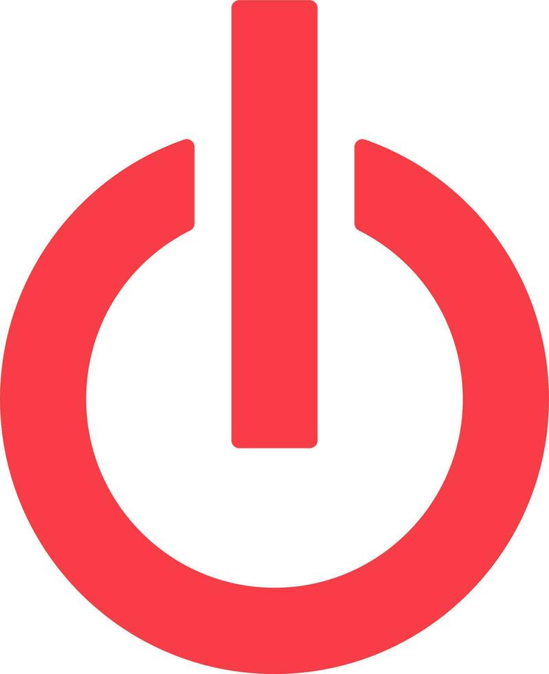 Power Button Vector Icon