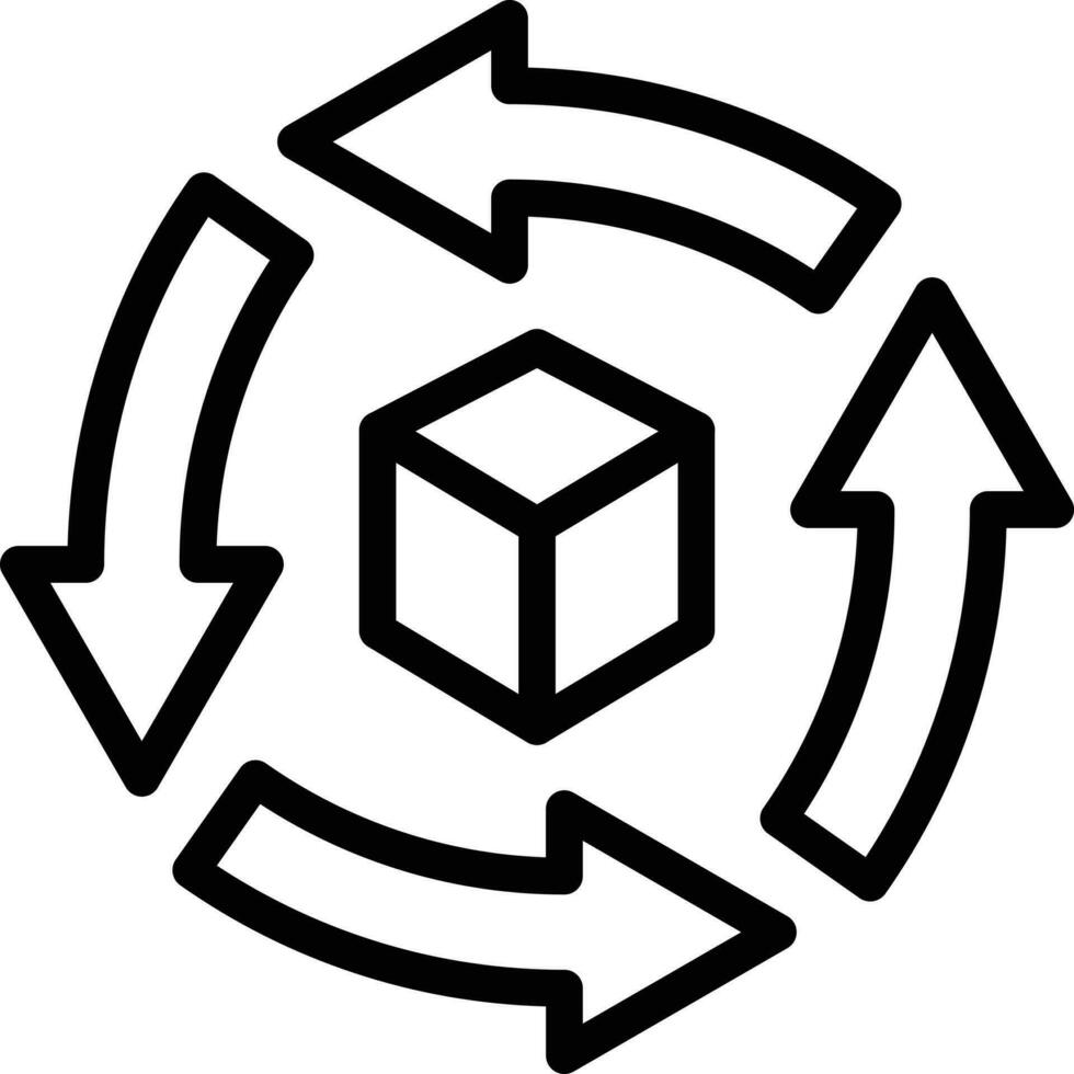 Vector Design Rotation Icon Style