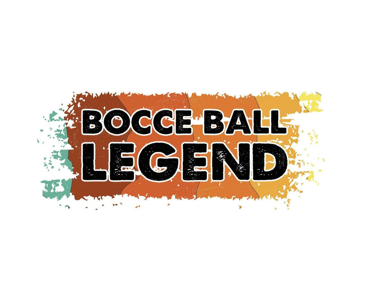 Bocce ball t-shirt design, Bocce typography t-shirt design vector