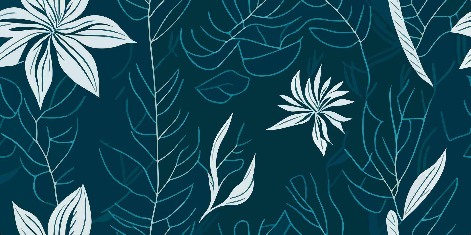 Frangipani Mosaic. Designing Patterns that Piece Together Floral Beauty vector