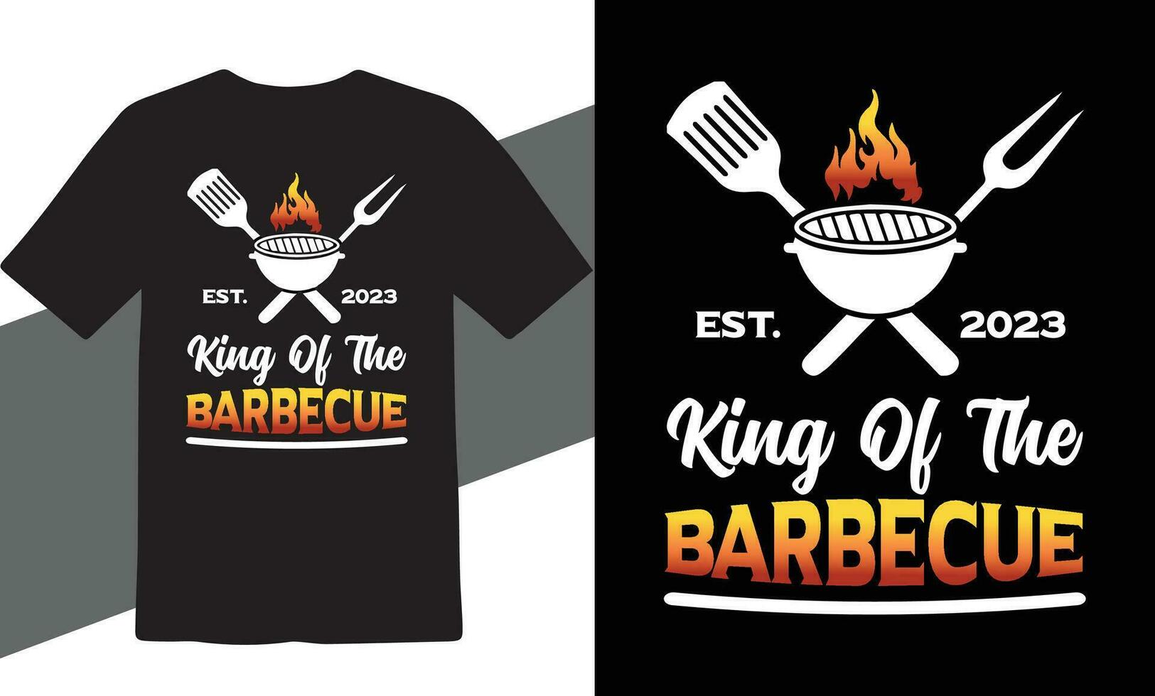 barbacoa vector t camisa diseño gratis vector descargar