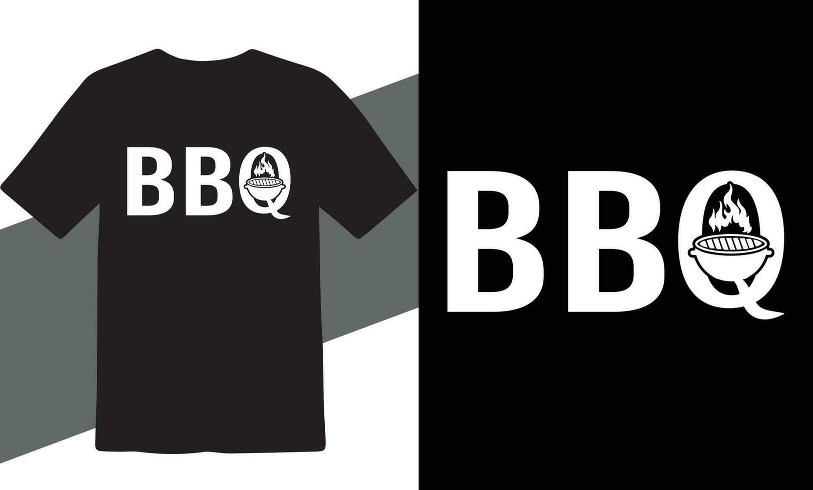 BBQ Vector T shirt Design free vector download