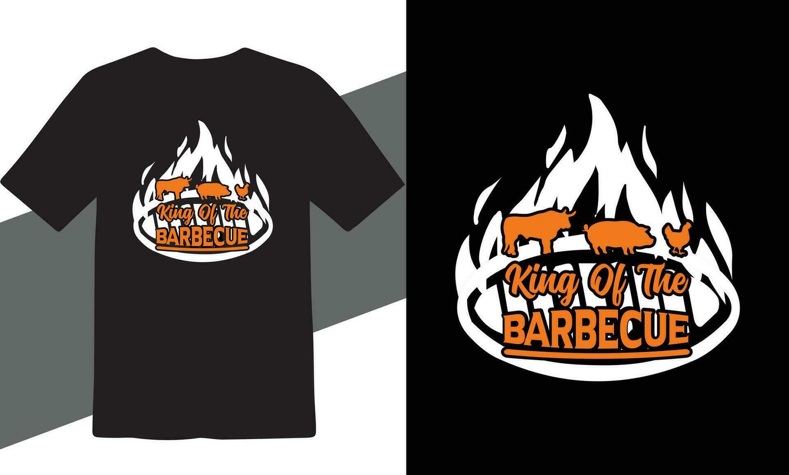 BBQ Vector T shirt Design free vector download