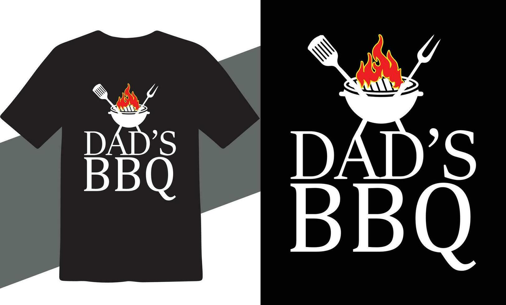 BBQ Vector T shirt Design free vector download