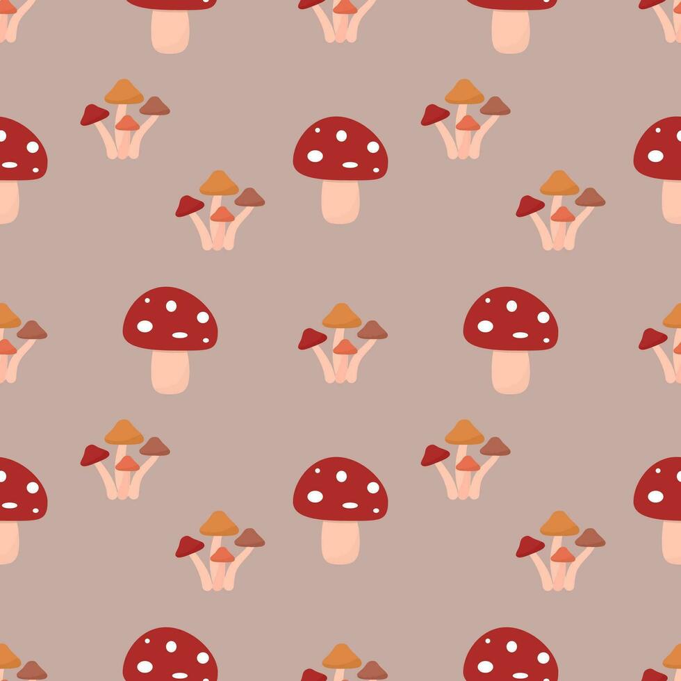 autumn elements pattern vector