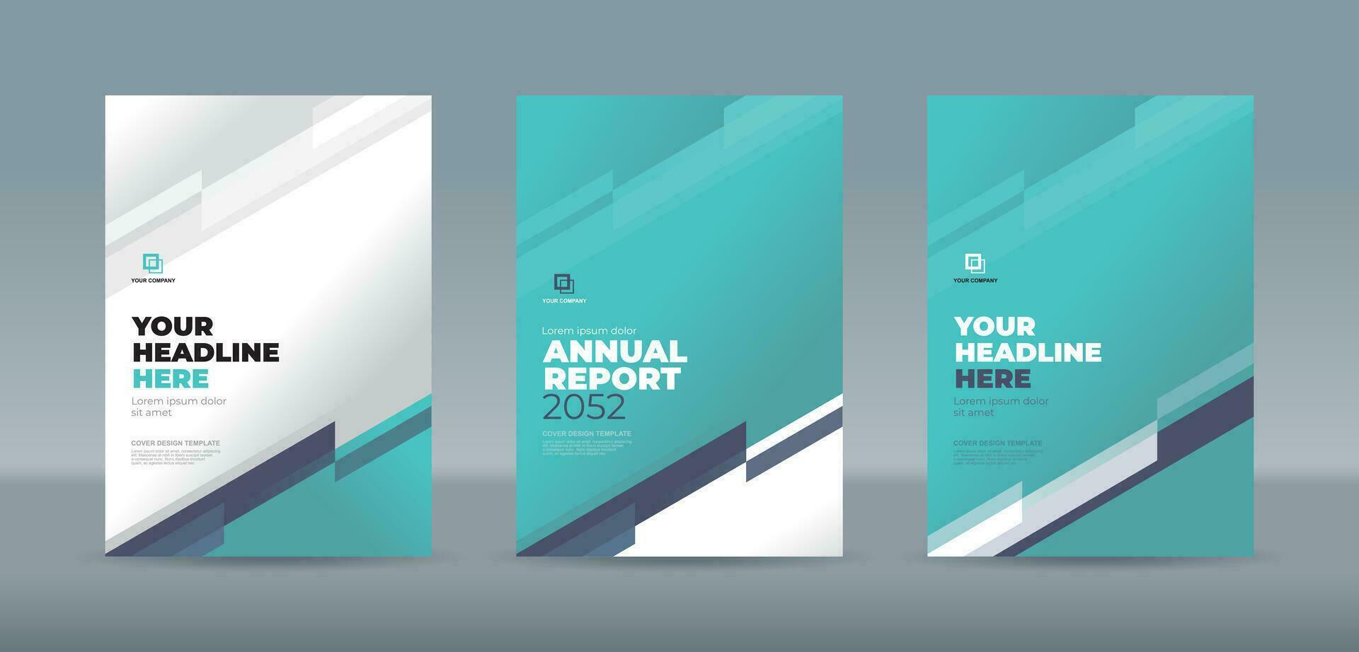 Modern abstract random transparent bar turquoise, green, blue, white background. A4 size book cover template for annual report, magazine, booklet, proposal, portfolio, brochure, poster vector