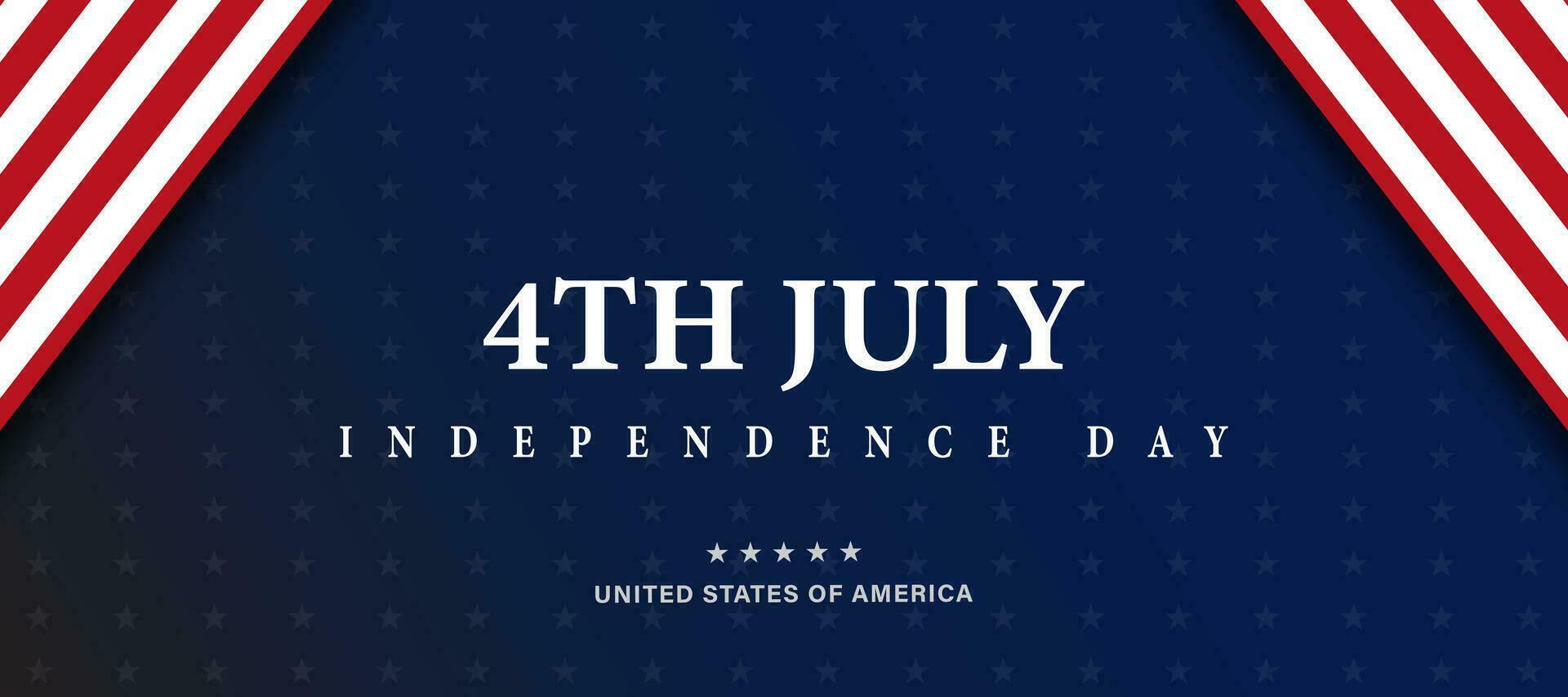 USA 4th of July, Independence Day USA, Vector illustration