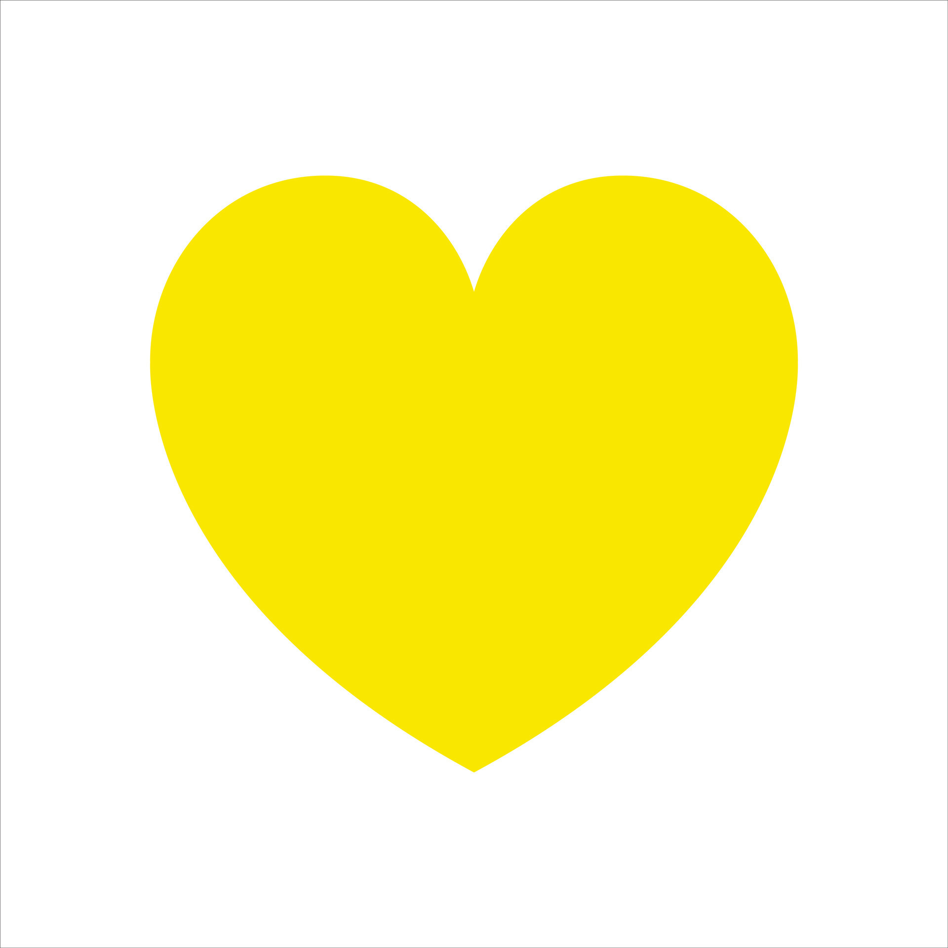 Yellow Heart Illustration Isolated Vector 25374425 Vector Art at Vecteezy