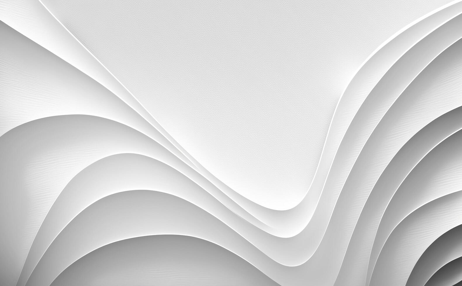 Abstract white luxury style background, AI Generated photo