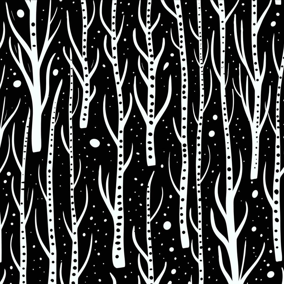 pattern with two stripes on a black background, in the style of expressive lines, polka dot madness, monochromatic ink washes, twisted branches, striped, rounded, contrasting vector