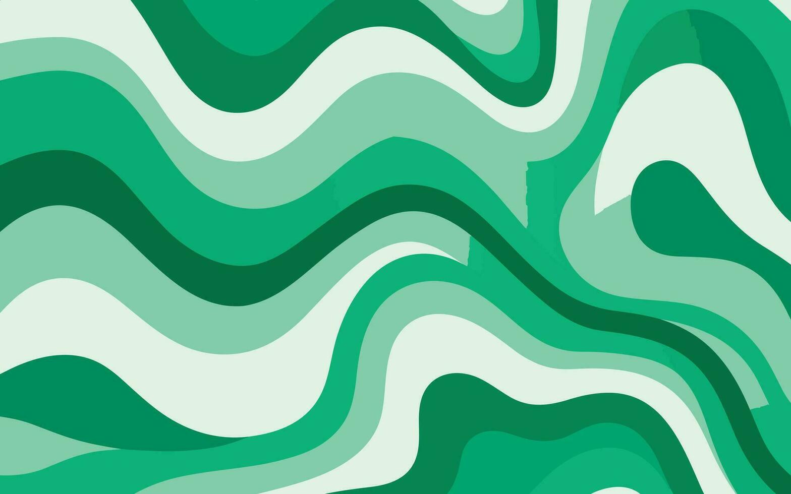 green and white wavy pattern in stock vector, in the style of funky and futuristic, mind-bending patterns vector