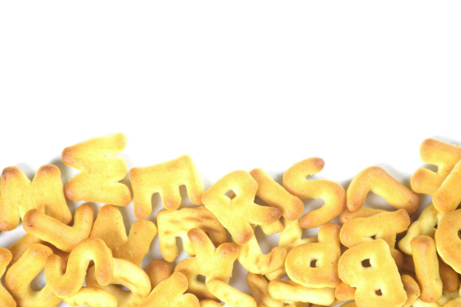 cookies english alphabet. child funny cookies photo