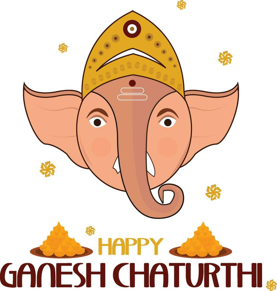 Ganesh Chaturthi festival vector