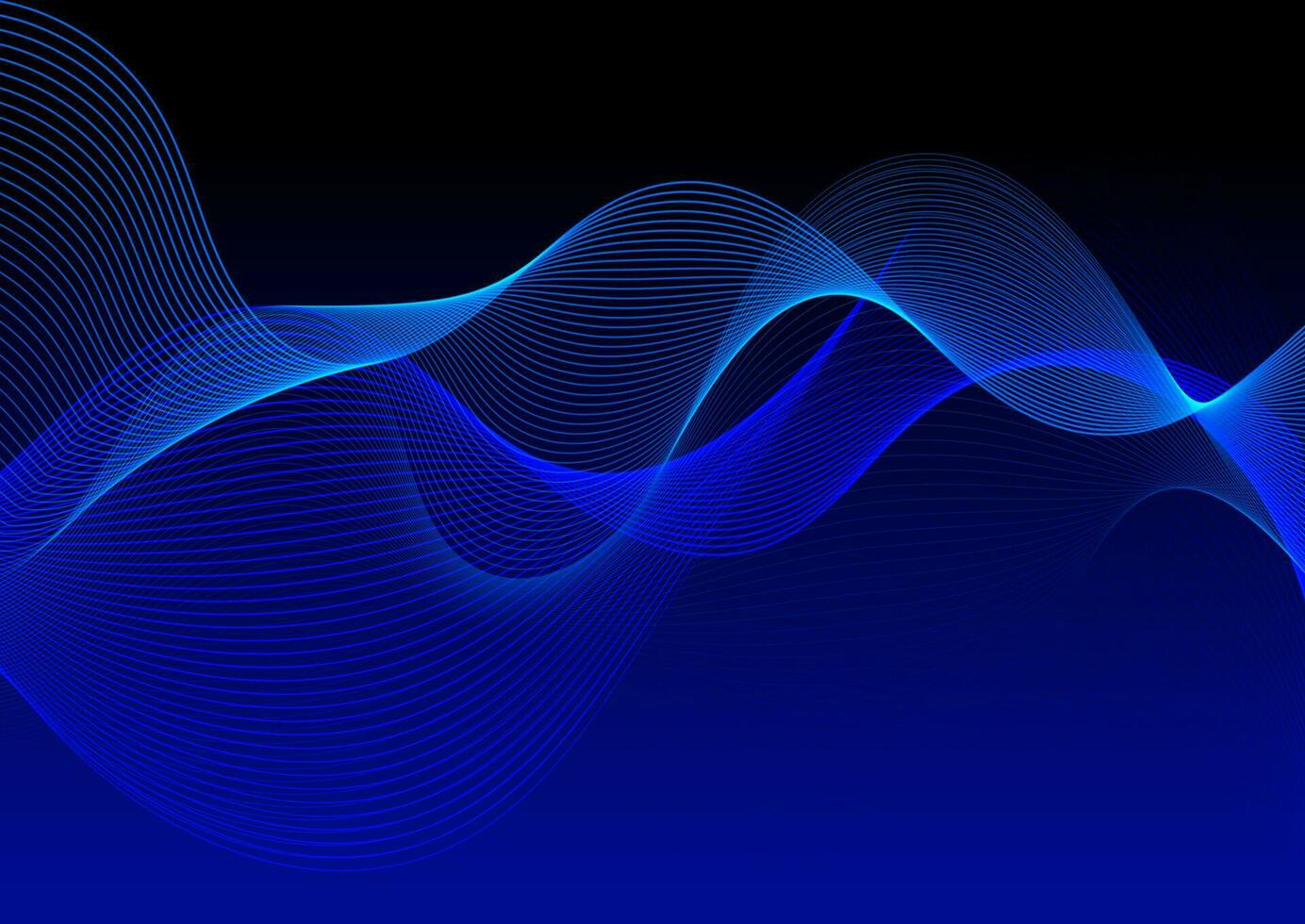 abstract network communications background with flowing lines design vector
