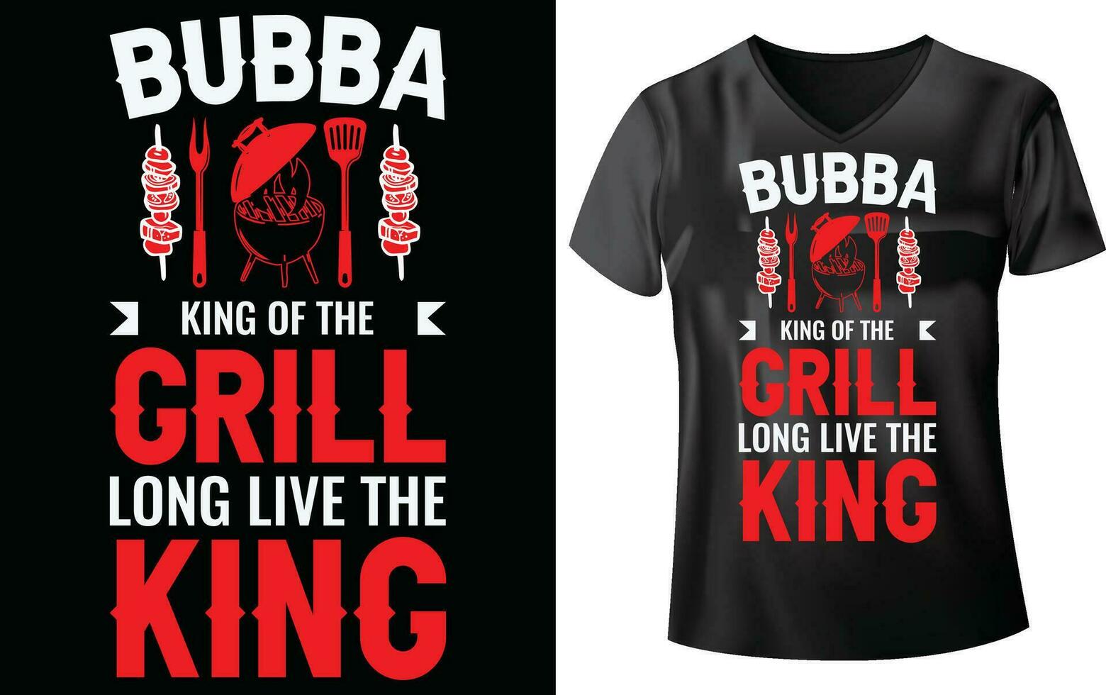 BBQ PARTY T-SHIRT DESIGN vector