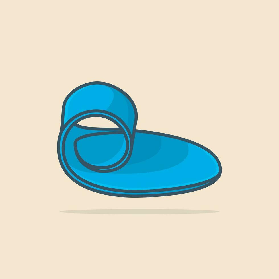 Comfortable Orthotics Shoe Insole Pair, Arch Supports vector illustration. Fashion object icon concept.