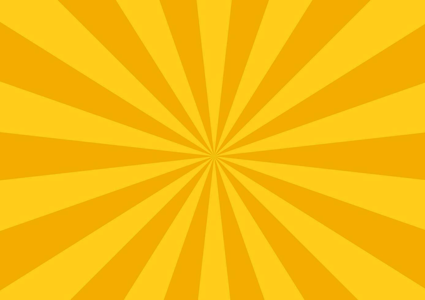 Yellow ray background vector