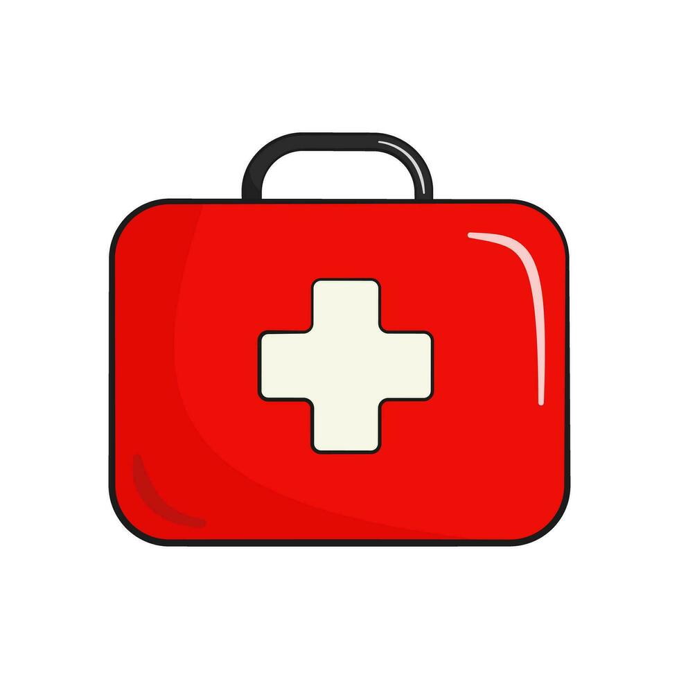 Firs aid kit vector