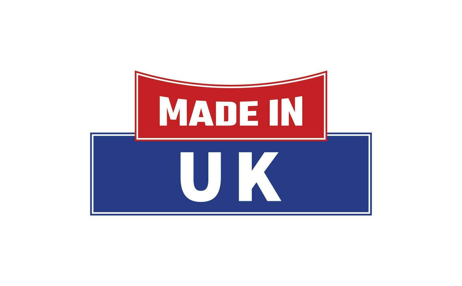 Made In UK Seal Vector