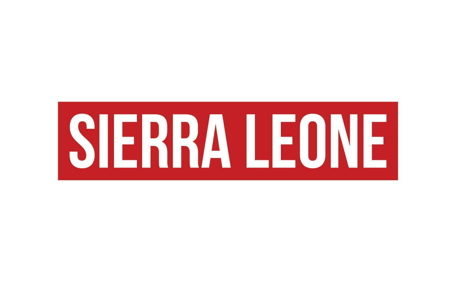 Sierra Leone Rubber Stamp Seal Vector