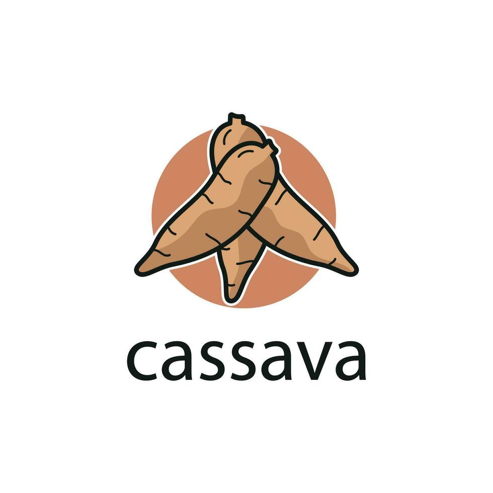 Cassava Graphic Design Illustration Vector