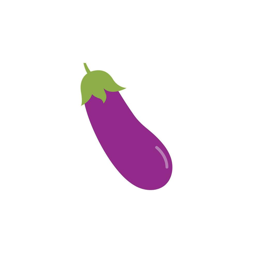 Vector Eggplant Illustration Design