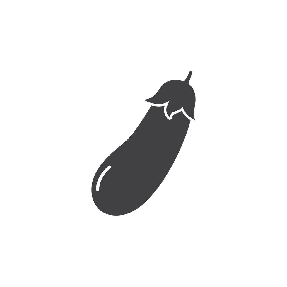 Vector Eggplant Illustration Design