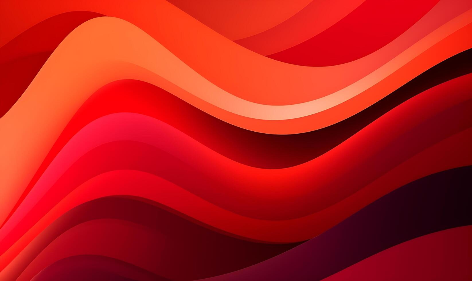 Abstract Gradient red orange liquid Wave Background. photo