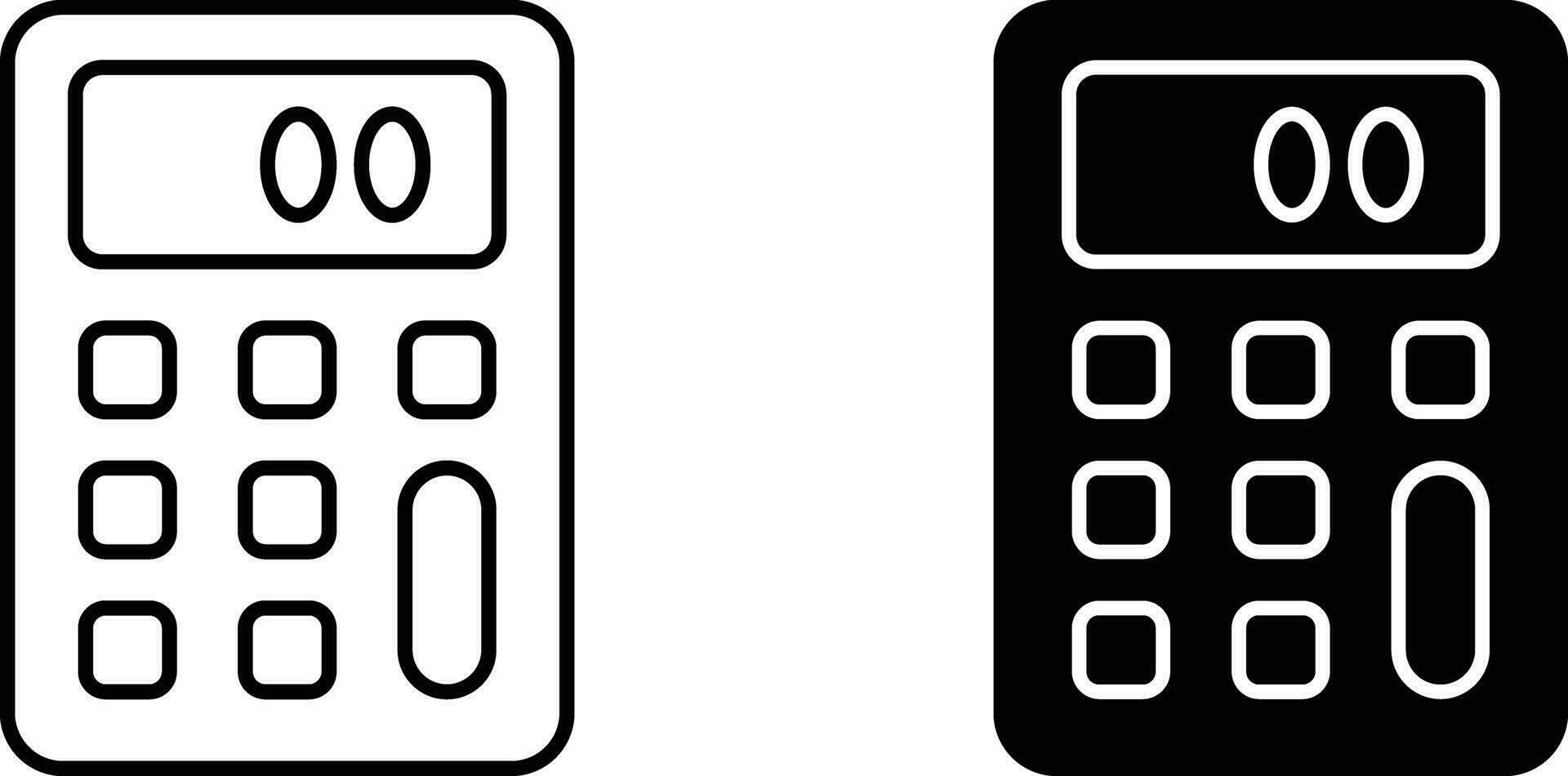 calculadora icono hoja, sencillo de moda plano estilo línea y sólido aislado vector ilustración en blanco antecedentes. para aplicaciones, logo, sitios web, símbolo , ui, ux, gráfico y web diseño. eps 10