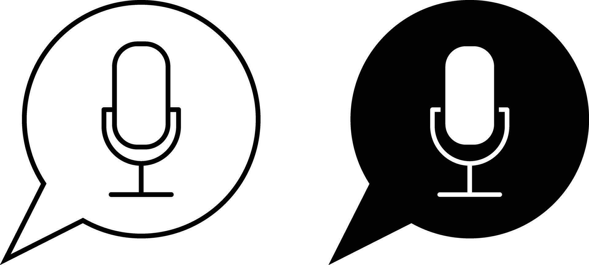 Voice message icon sheet, simple trendy flat style line and solid Isolated vector illustration on white background. For apps, logo, websites, symbol , UI, UX, graphic and web design. EPS 10.