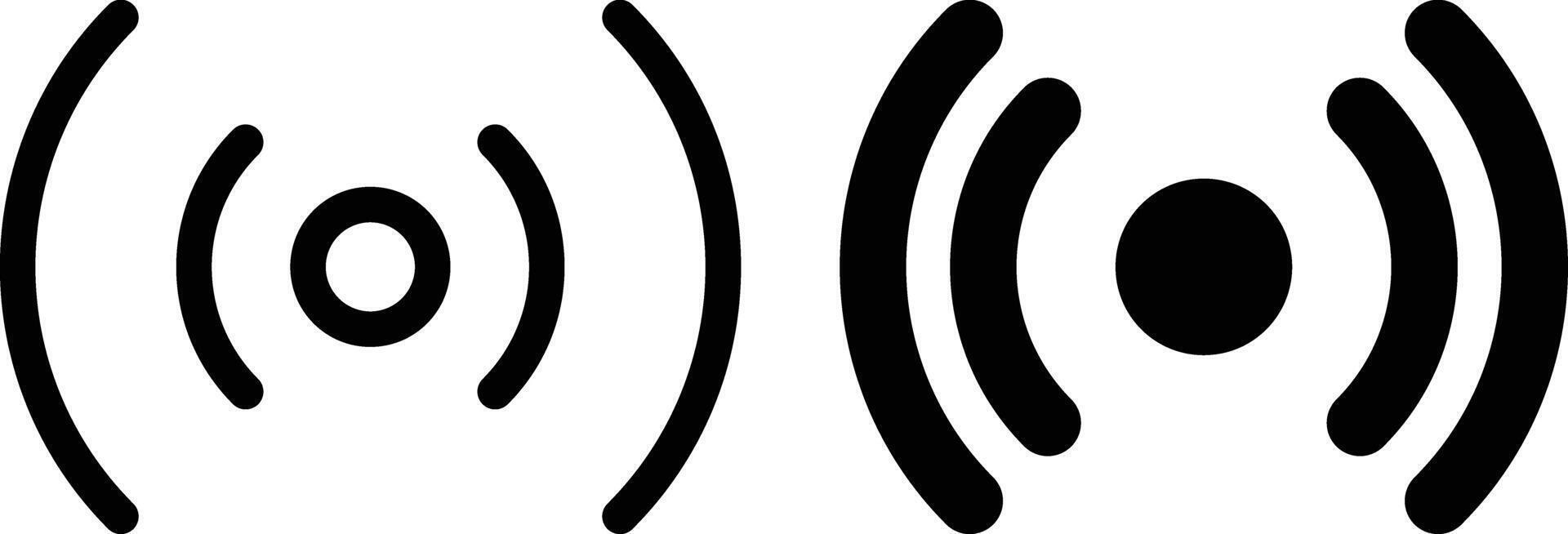 Wi-Fi icon sheet, simple trendy flat style line and solid Isolated vector illustration on white background. For apps, logo, websites, symbol , UI, UX, graphic and web design. EPS 10.