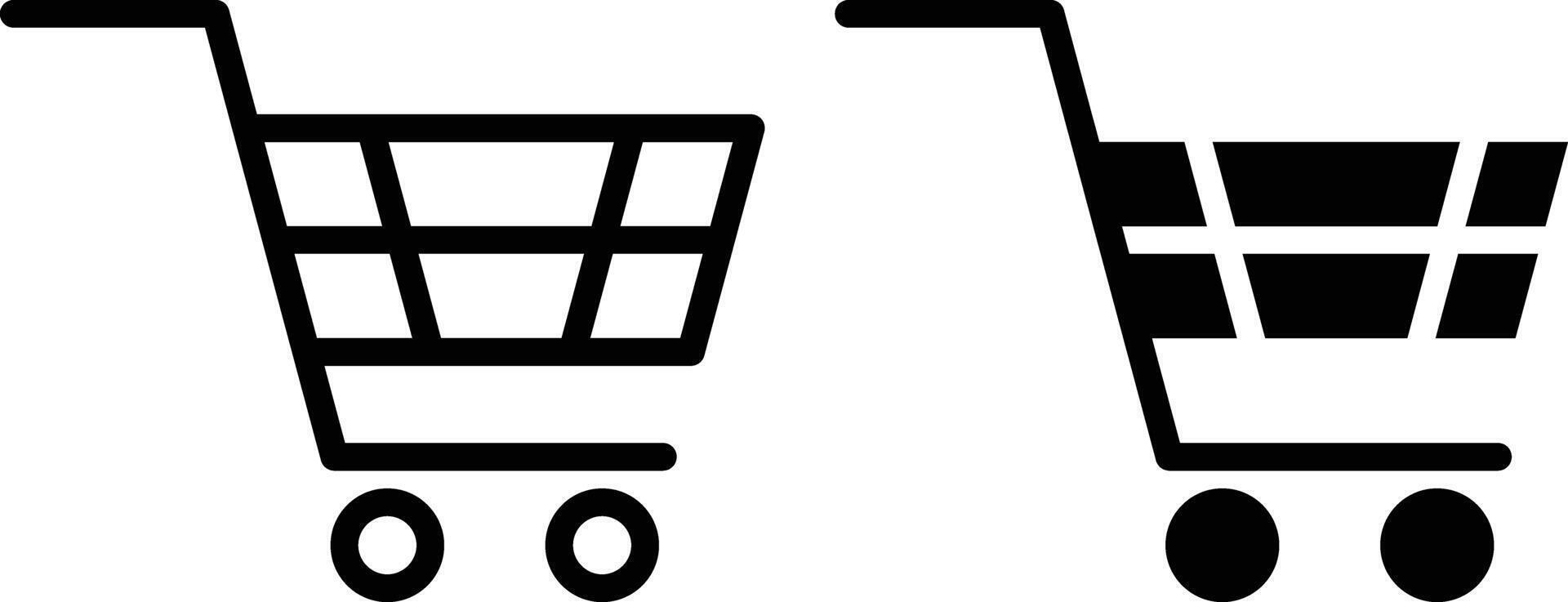 carro icono colocar, sencillo de moda plano estilo línea y sólido aislado vector ilustración en blanco antecedentes. para aplicaciones, logo, sitios web, símbolo , ui, ux, gráfico y web diseño. eps 10