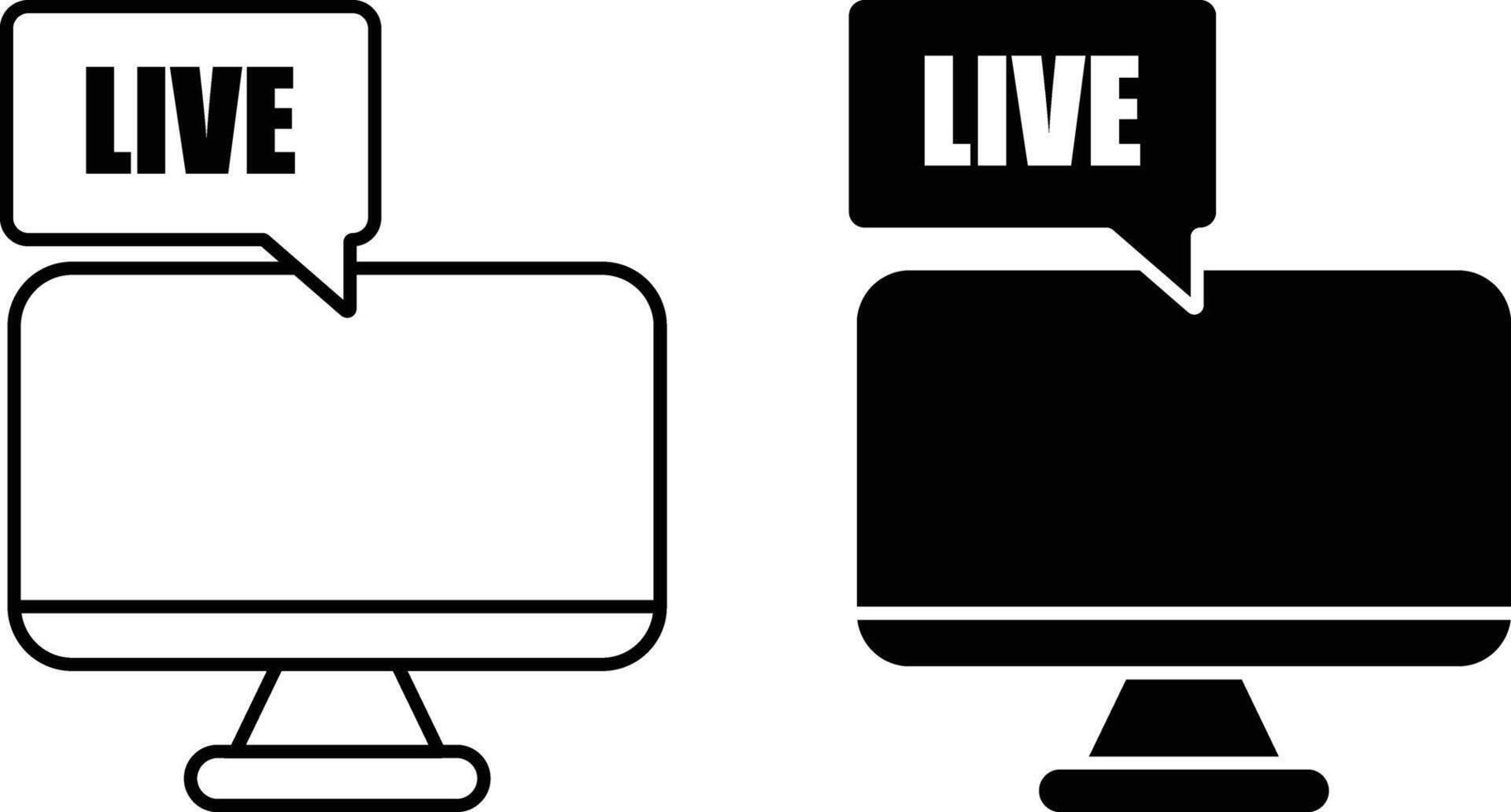 Live chat icon sheet, simple trendy flat style line and solid Isolated vector illustration on white background. For apps, logo, websites, symbol , UI, UX, graphic and web design. EPS 10.