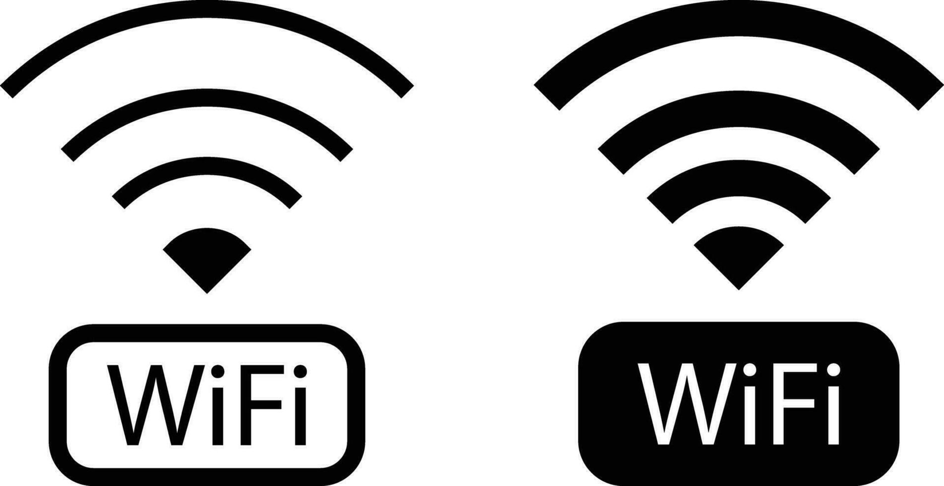 Wifi icono hoja, sencillo de moda plano estilo línea y sólido aislado vector ilustración en blanco antecedentes. para aplicaciones, logo, sitios web, símbolo , ui, ux, gráfico y web diseño. eps 10