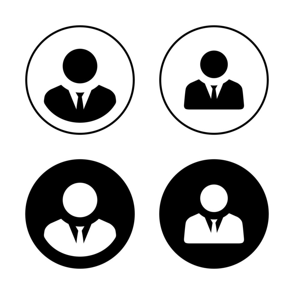 Team avatar icon employee worker profile leader vector image on VectorStock