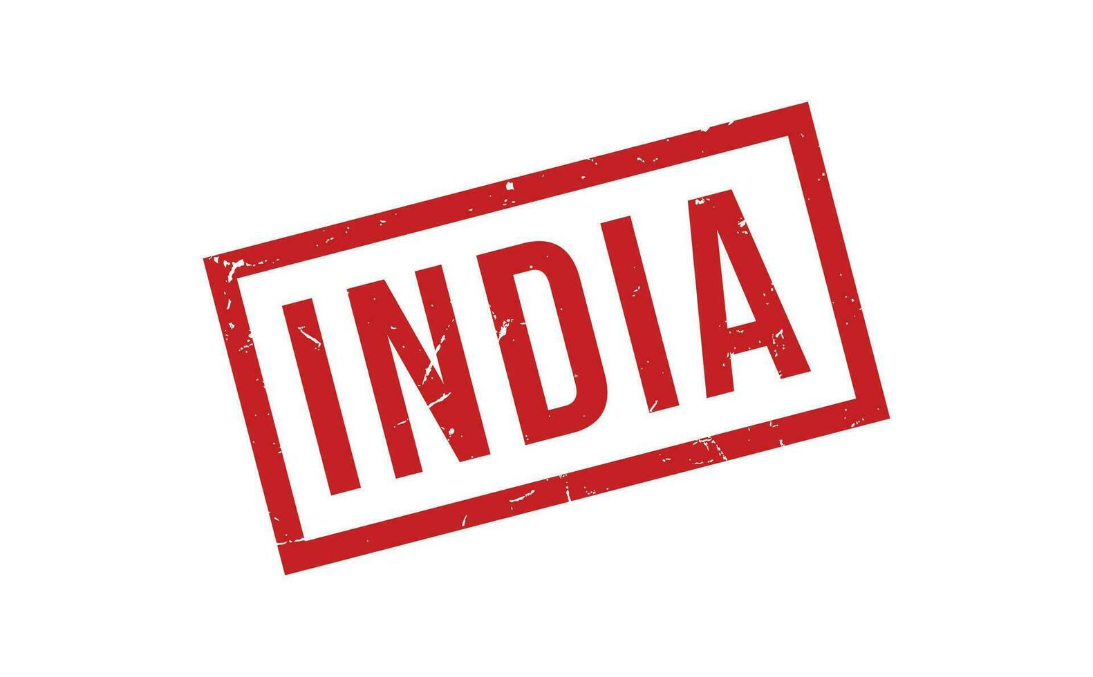 India Rubber Stamp Seal Vector
