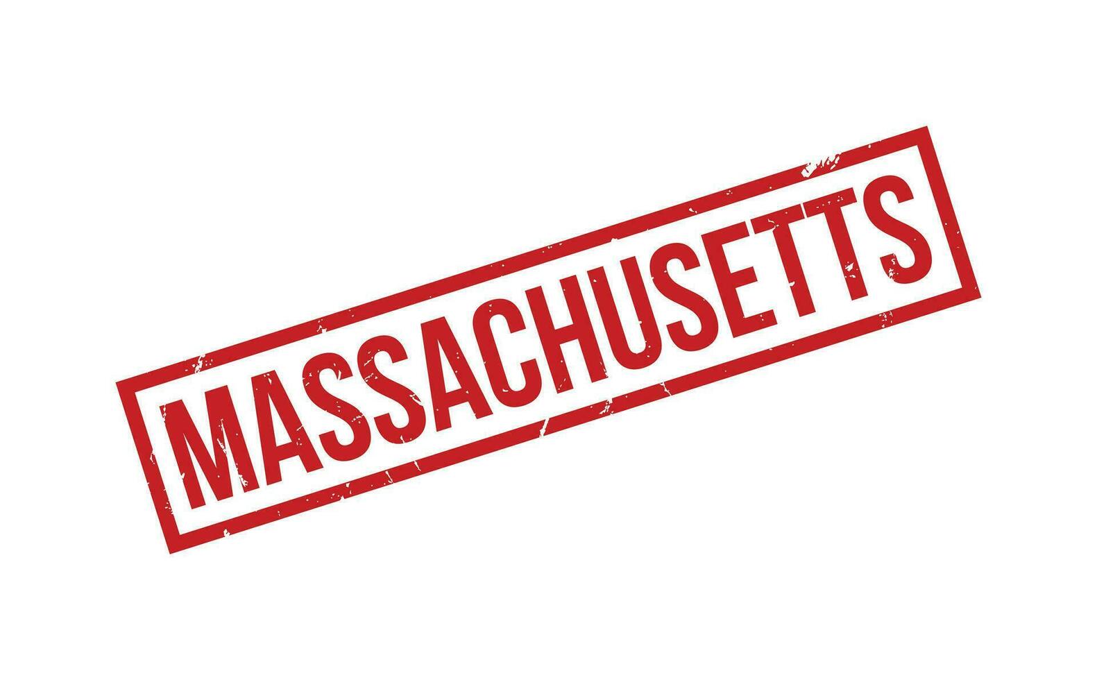 Massachusetts Rubber Stamp Seal Vector