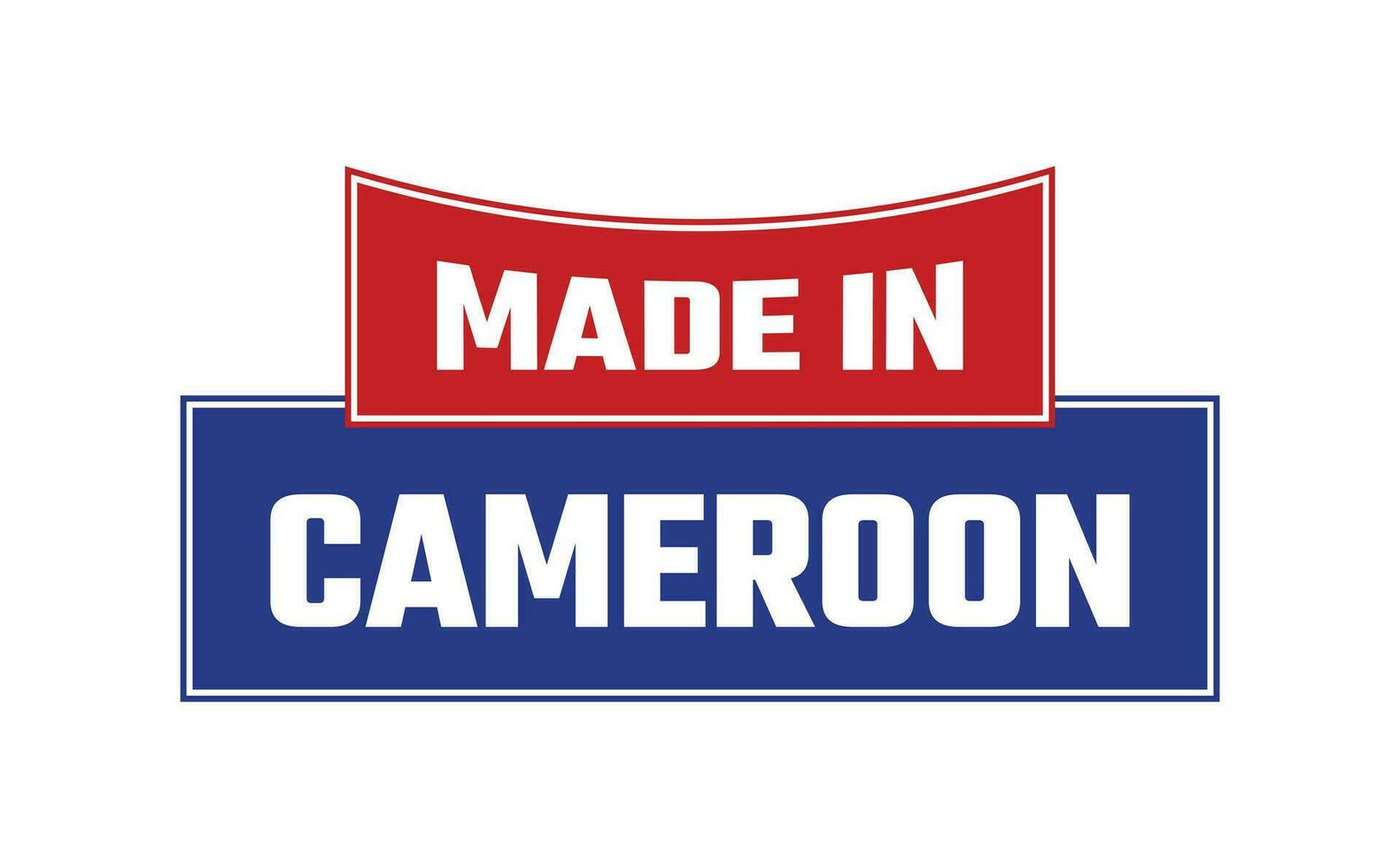 Made In Cameroon Seal Vector