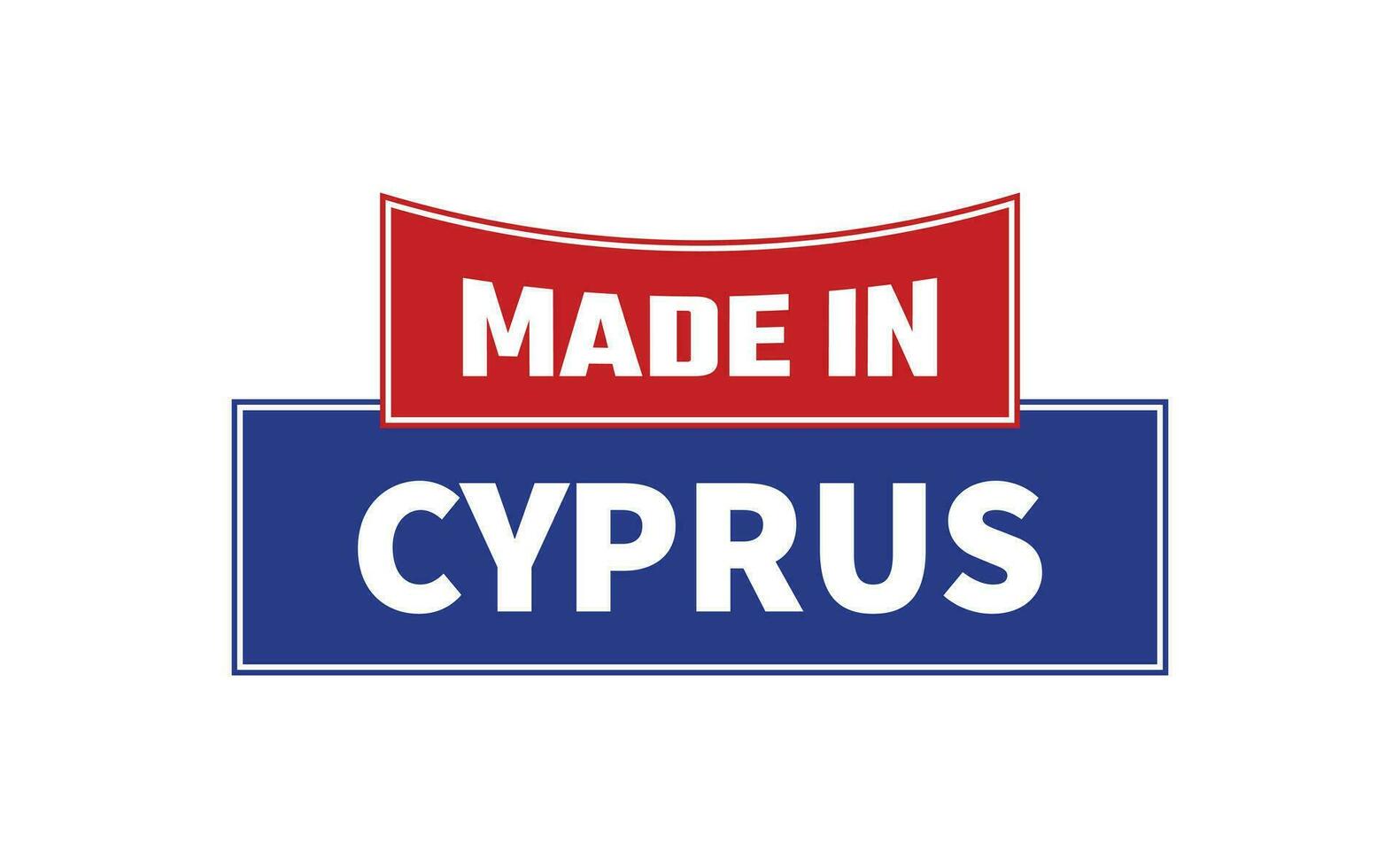 Made In Cyprus Seal Vector