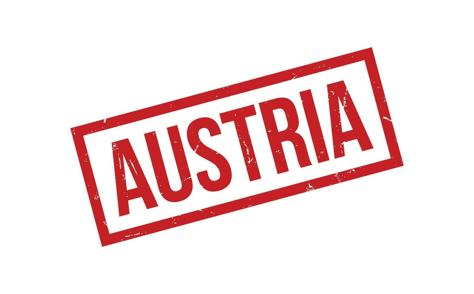 Austria Rubber Stamp Seal Vector