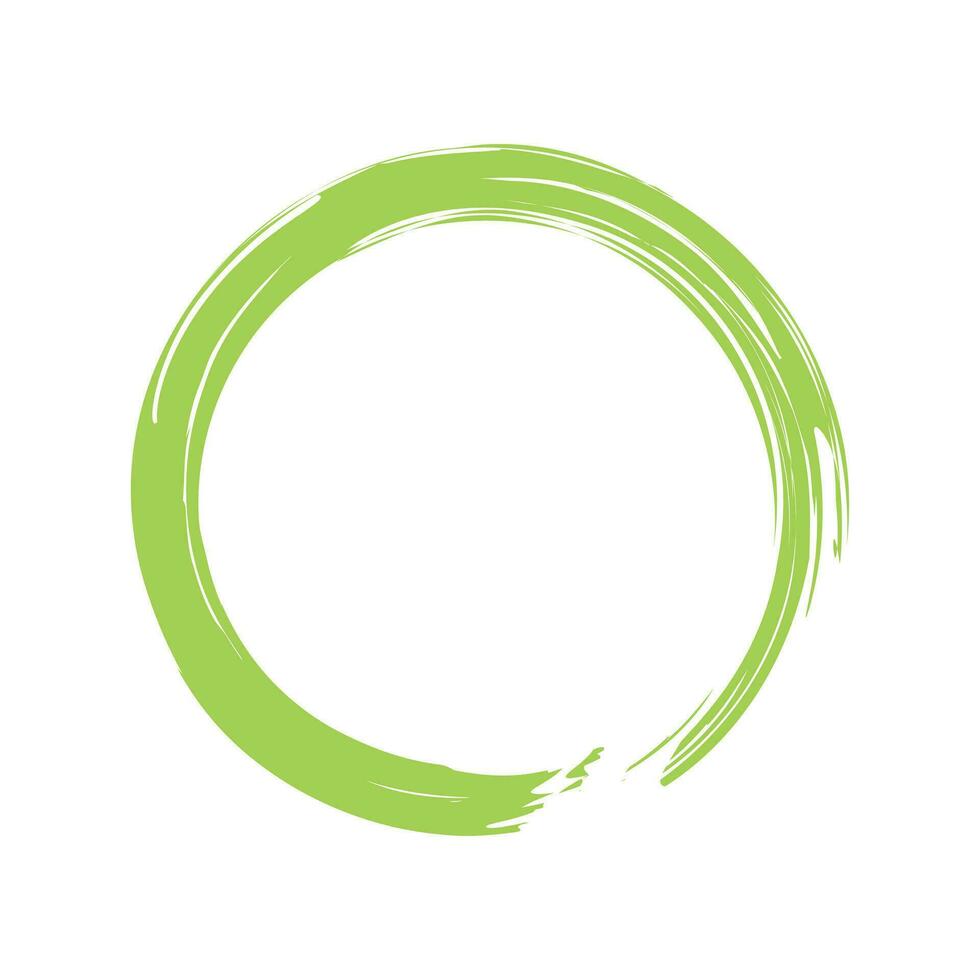 minimalista enso zen circulo vector imagen.