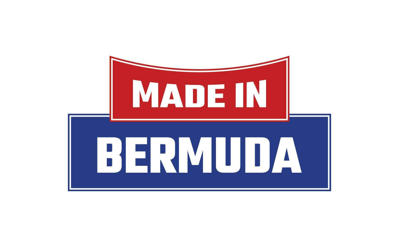 Made In Bermuda Seal Vector